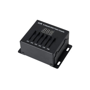 GloboStar® 70675 AJ6 SKYDANCE DMX 6 Channel Fader Console – Κονσόλα Φωτισμού 6 Καναλιών DMX DC 5-12V ή 3 x AAA Μπαταρίες – IP20 Μ10 x Π7 x Υ4cm – 5 Years Warranty