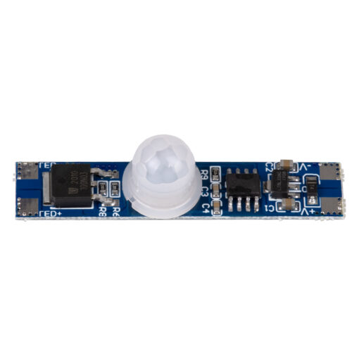 GloboStar® SENSOR-PROFILE 70697 Mini PIR Ανιχνευτής-Αισθητήρας Κίνησης Modular για Προφίλ Αλουμινίου – DC 5-24V 1 x 6A 144W – Max 6A 144W – IP20 – Γωνία Ανίχνευσης 180° & Απόσταση Ανίχνευσης 3 Μέτρα με 30 Sec Χρόνο Αναμονής –  Μ4.9 x Π1 x Υ1.2cm – 2 Χρόνια Εγγύηση