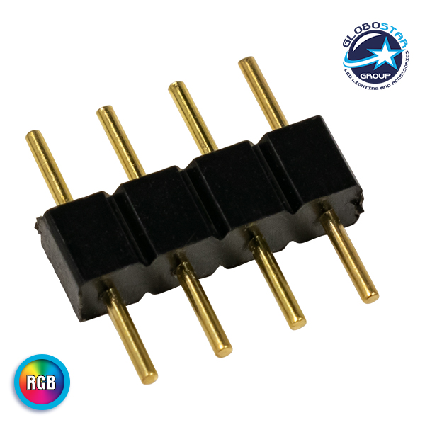 GloboStar® 70701 RGB Connector 4 Pin