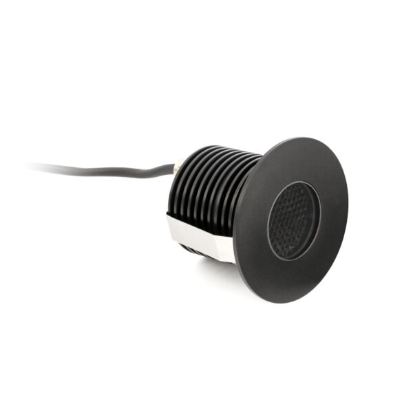 Faro Barcelona GRUND 80 Αδιάβροχο Χωνευτό Φωτιστικό Δαπέδου Μαύρου Χρώματος 7W COB LED 3000K IP67 – 70731