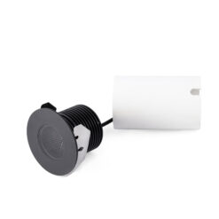 Faro Barcelona GRUND Χωνευτό Φωτιστικό Δαπέδου Κήπου LED 7W 2700K IP67 Μαύρου Χρώματος – 70736