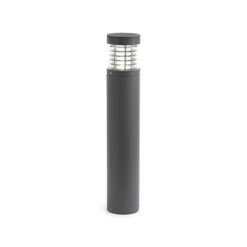 Faro Barcelona Φωτιστικό Κολωνάκι GIZA LED 12W 3000K IP54 Σκούρου Γκρι Χρώματος – 70768