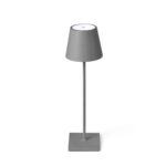 Faro Barcelona TOC 380 Φορητό, Επιτραπέζιο Φωτιστικό, Αφής, Step Dimmable, Επαναφορτιζόμενο, Γκρι Χρώματος LED 3000K 2W IP54 – 70777