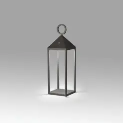 Faro Barcelona Φορητό Επαναφορτιζόμενο Φωτιστικό Argus Led Σκούρο Γκρι 2W – 70784