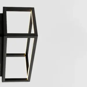 Faro Barcelona KELA Φωτιστικό Τοίχου Σκούρο Γκρι LED 7W 2700K IP54 – 70850FR