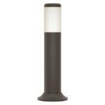 ΚΟΛΩΝΑΚΙ ΔΑΠΕΔΟΥ ΣΤΡΟΓΓΥΛΟ E27 Φ91Χ160Χ700mm IP54 ΜΑΥΡΟ EUROLAMP – 145-20625