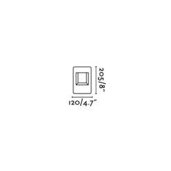 Faro Barcelona Φωτιστικό Κολωνάκι Κήπου NAYA LED 8W 3000K IP54 Σκούρου Γκρι Χρώματος – 71198