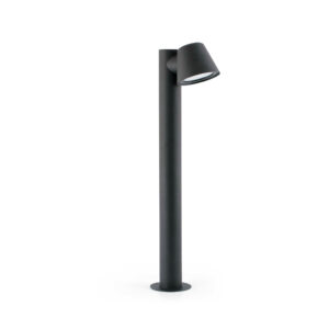 GINA DARK GREY POST LAMP GU10 35W 70CM            FARO – 71352