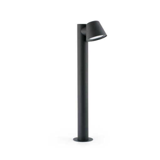 GINA DARK GREY POST LAMP GU10 35W 70CM            FARO – 71352