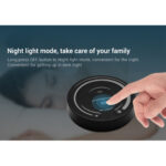 GloboStar® 71403 FUT087-B Mi-Light Ασύρματο Χειριστήριο Αφής RF 2.4Ghz για όλα τα Μονόχρωμα Mi-BOXER Controller DC 3V 2 x AAA – IP20 Μαύρο Φ8 x Υ1.8cm – 5 Years Warranty