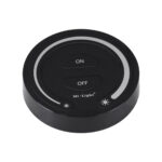 GloboStar® 71403 FUT087-B Mi-Light Ασύρματο Χειριστήριο Αφής RF 2.4Ghz για όλα τα Μονόχρωμα Mi-BOXER Controller DC 3V 2 x AAA – IP20 Μαύρο Φ8 x Υ1.8cm – 5 Years Warranty