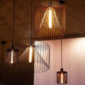 LED Λάμπα E27 T30 30cm 5W Filament Amber V-TAC 300° 500lm Θερμό Λευκό 2200Κ – 217142