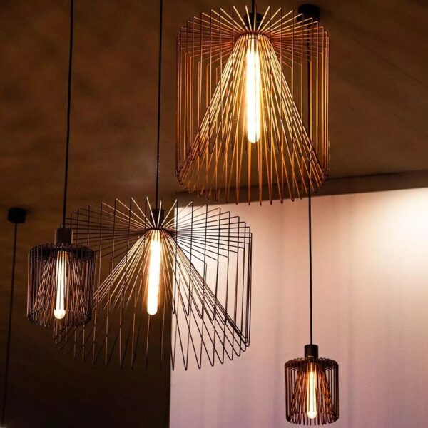 LED Λάμπα E27 T30 30cm 5W Filament Amber V-TAC 300° 500lm Θερμό Λευκό 2200Κ – 217142