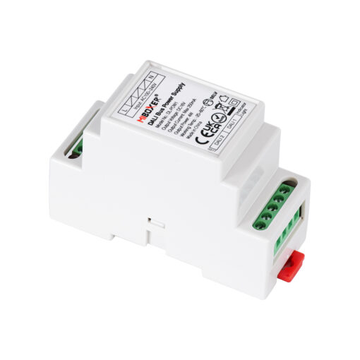 GloboStar® 71420 DL-POW1 Mi-BOXER DC DALI BUS Power Supply Τροφοδοτικό SELV AC 100-240V σε DC 16V 2 Καναλιών DC 16V 2 x 125mA 2W – Max 250mA 4W – IP20 – Din Rail Ράγας – Μ9 x Π3.4 x Υ6cm – 5 Years Warranty