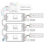 GloboStar® 71426 D5-CX Mi-BOXER DC DMX & RDM Dimmer High Speed Controller / Decoder 5 Καναλιών DC 12-24V 5 x 4A 96W – Max 20A 480W – IP20 Μ13 x Π5 x Υ2.5cm – 5 Years Warranty