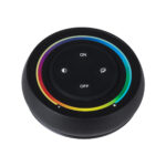 GloboStar® 71434 S2-B Mi-Light Ασύρματο Χειριστήριο Αφής RF 2.4Ghz για όλα τα RGBW+WW Mi-BOXER Controller DC 3V 2 x AAA – IP20 Μαύρο Φ7 x Υ2.5cm – 5 Years Warranty