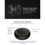 GloboStar® 71434 S2-B Mi-Light Ασύρματο Χειριστήριο Αφής RF 2.4Ghz για όλα τα RGBW+WW Mi-BOXER Controller DC 3V 2 x AAA – IP20 Μαύρο Φ7 x Υ2.5cm – 5 Years Warranty