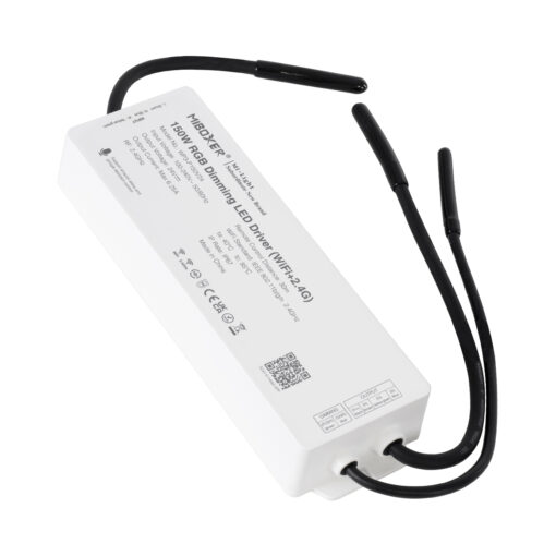GloboStar® 71442 WP3-P150V24 Mi-BOXER DC Smart Wifi & RF 2.4Ghz Power Supply Τροφοδοτικό SELV & Controller / Dimmer All in One 3 Καναλιών AC100-240V σε DC 24V 3 x 2.1A 50W – Max 6.25A 150W – Αδιάβροχο IP67 RGB Μ22.5 x Π7.3 x Υ3.5cm – 5 Years Warranty