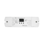 GloboStar® 71447 D3-L SKYDANCE DC DMX & RDM Dimmer High Speed Controller / Decoder 3 Καναλιών DC 12-24V 3 x 6A 144W – Max 18.5A 432W – IP20 Μ17 x Π5 x Υ2.5cm – 5 Years Warranty