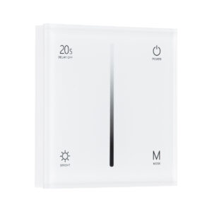 GloboStar® 71452 S1-T SKYDANCE AC Smart RF 2.4Ghz & Αφής – Touch Triac Dimming AC100-240V σε AC100-240V 1 x 1.5A 360W – Max 1.5A 360W – IP20 – Λευκό Σώμα – Μ8.5 x Π8.5 x Υ3.2cm – 5 Years Warranty