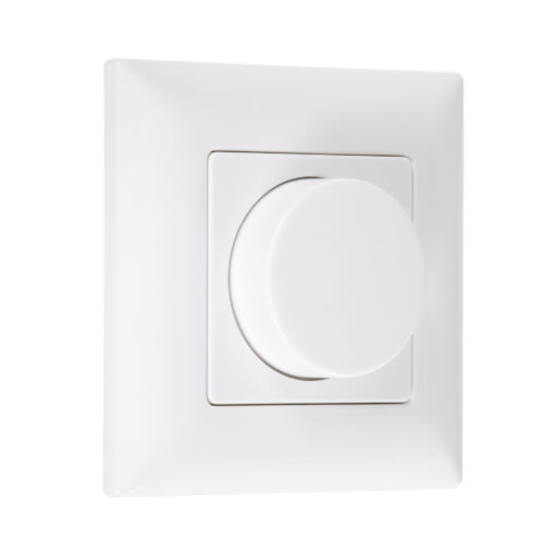 GloboStar® 71456 KS SKYDANCE AC Smart RF 2.4Ghz & Ροοστάτη Triac Dimming AC100-240V σε AC100-240V 1 x 1.5A 360W – Max 1.5A 360W – IP20 – Λευκό Σώμα – Μ8.5 x Π8.5 x Υ5.2cm – 5 Years Warranty