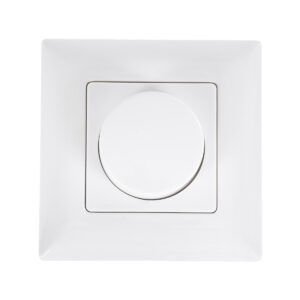 GloboStar® 71456 KS SKYDANCE AC Smart RF 2.4Ghz & Ροοστάτη Triac Dimming AC100-240V σε AC100-240V 1 x 1.5A 360W – Max 1.5A 360W – IP20 – Λευκό Σώμα – Μ8.5 x Π8.5 x Υ5.2cm – 5 Years Warranty