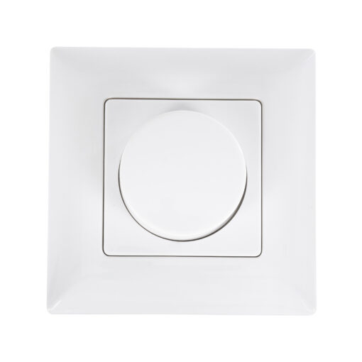 GloboStar® 71456 KS SKYDANCE AC Smart RF 2.4Ghz & Ροοστάτη Triac Dimming AC100-240V σε AC100-240V 1 x 1.5A 360W – Max 1.5A 360W – IP20 – Λευκό Σώμα – Μ8.5 x Π8.5 x Υ5.2cm – 5 Years Warranty