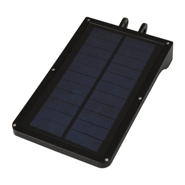 GloboStar® 71465 Αυτόνομο Ηλιακό Φωτιστικό Τοίχου LED SMD 4.5W 550lm με Ενσωματωμένη Μπαταρία Li-ion 2200mAh – Φωτοβολταϊκό Πάνελ – Ρυθμιζόμενη Βάση Στήριξης – Αισθητήρα Ημέρας-Νύχτας PIR Αισθητήρα Κίνησης και Ασύρματο Χειριστήριο IR Αδιάβροχο IP56 CCT