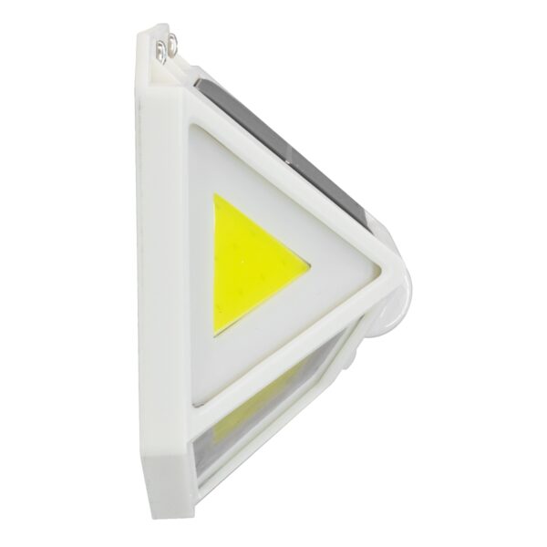 GloboStar® 71497 Αυτόνομο Ηλιακό Φωτιστικό LED COB 10W 1000lm με Ενσωματωμένη Μπαταρία 1200mAh – Φωτοβολταϊκό Πάνελ με Αισθητήρα Ημέρας-Νύχτας και PIR Αισθητήρα Κίνησης Αδιάβροχο IP65 Ψυχρό Λευκό 6000K