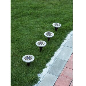 GloboStar® 71504 Αυτόνομο Ηλιακό Φωτιστικό Κήπου LED SMD 3W 200lm με Ενσωματωμένη Μπαταρία 600mAh – Φωτοβολταϊκό Πάνελ με Αισθητήρα Ημέρας-Νύχτας Αδιάβροχο IP65 Ψυχρό Λευκό 6000K