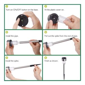 GloboStar® 71522 Αυτόνομο Ηλιακό Φωτιστικό LED SMD 1W 90lm με Ενσωματωμένη Μπαταρία 600mAh – Φωτοβολταϊκό Πάνελ με Αισθητήρα Ημέρας-Νύχτας Αδιάβροχο IP65 Φανάρι Κήπου Στρογγυλό Πολύχρωμο RGB