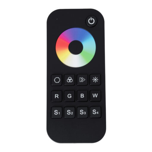 GloboStar® 71548 RT4 SKYDANCE Ασύρματο Χειριστήριο Αφής RF 2.4Ghz 1 Group για όλα τα RGB/RGBW SKYDANCE Controller DC 3V 2 x AAA – IP20 Μαύρο Μ12.2 x Π5.3 x Υ1.7cm – 5 Years Warranty