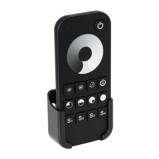 GloboStar® 71569 RT1 SKYDANCE Ασύρματο Χειριστήριο Αφής RF 2.4Ghz 1 Group για όλα τα Μονόχρωμα SKYDANCE Controller DC 3V 2 x AAA – IP20 Μαύρο Μ12.2 x Π5.3 x Υ1.7cm – 5 Years Warranty