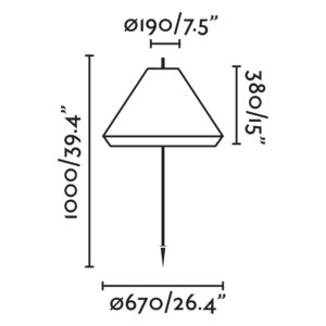 Faro Barcelona HUE OUT Φωτιστικό Εξωτερικού Χώρου με Ακίδα, Μπεζ Χρώματος  – 71575P-05