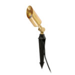 ANDY SATIN GOLD SPIKE LAMP                        FARO – 71613