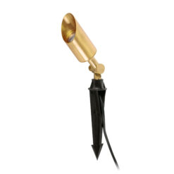 ANDY SATIN GOLD SPIKE LAMP                        FARO – 71613