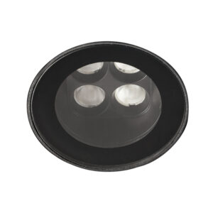 TRAS-8 RECESSED BLACK FIXED 8W 3000K 13°          FARO – 71702