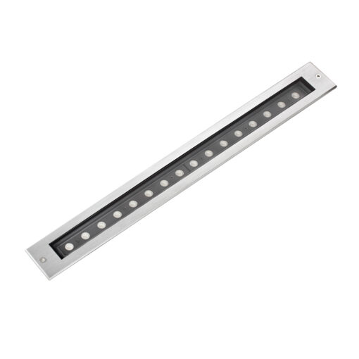 Faro Barcelona Φωτιστικό Δαπέδου Κήπου FALLS 500 LED 18W 25º 3000K IP67 Ατσάλι – 71732