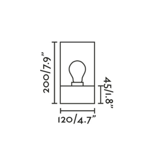 Faro Barcelona Φωτιστικό Οροφής KILA Σκούρο Γκρι IP65 – 71741