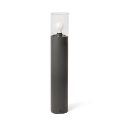 Faro Barcelona KILA 700 Σκούρο Γκρι Φωτιστικό Φάρος E27 με Διάφανο Διαχύτη 15W IP65 – 71749