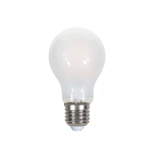 Λάμπα LED E27 A60 Cross Filament 7W Θερμό λευκό 2700K Frost Cover V-TAC – 71811
