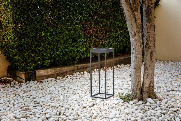 Faro Barcelona KASP Μαύρο Φορητό Ηλιακό Επαναφορτιζόμενο Φωτιστικό  H.50 – 71913