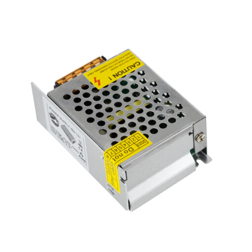 GloboStar® 73032 Μεταλλικό Τροφοδοτικό PELV για Προϊόντα LED 25W 2.1A – AC 220-240V σε DC 12V – IP20 L8.7 x W5.8 x H3.4cm – 3 Χρόνια Εγγύηση