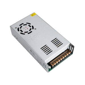 GloboStar® 73038 Μεταλλικό Τροφοδοτικό PELV για Προϊόντα LED 500W 41.6A – AC 220-240V σε DC 12V – IP20 Μ21 x Π11 x Υ5cm – 2 Χρόνια Εγγύηση