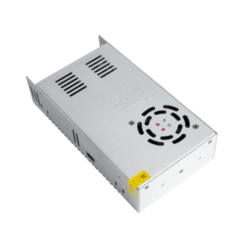 GloboStar® 73038 Μεταλλικό Τροφοδοτικό PELV για Προϊόντα LED 500W 41.6A – AC 220-240V σε DC 12V – IP20 Μ21 x Π11 x Υ5cm – 2 Χρόνια Εγγύηση