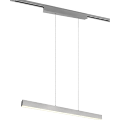 Κρεμαστό Φωτιστικό Ράγας Trio Lighting  LED 29W Νίκελ Ματ Μεταλλικό Dimmable 3400lm  3000K – 73043107