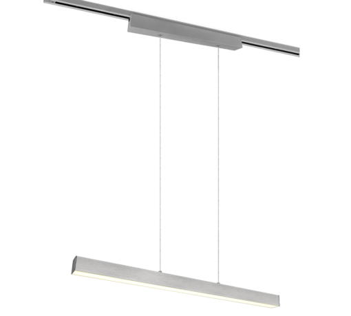 Κρεμαστό Φωτιστικό Ράγας Trio Lighting  LED 29W Νίκελ Ματ Μεταλλικό Dimmable 3400lm  3000K – 73043107