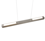 Κρεμαστό Φωτιστικό Ράγας Trio Lighting  LED 29W Νίκελ Ματ Μεταλλικό Dimmable 3400lm  3000K – 73043107