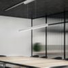 Κρεμαστό Φωτιστικό Ράγας Trio Lighting  LED 29W Νίκελ Ματ Μεταλλικό Dimmable 3400lm  3000K – 73043107
