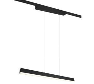 Κρεμαστό Φωτιστικό Ράγας Trio Lighting  LED 29W Μαύρο Ματ Μεταλλικό Dimmable 3400lm  3000K – 73043132